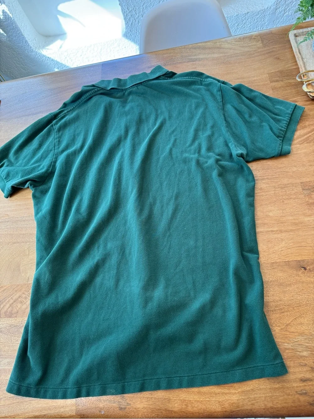 Ralph Lauren Forest Green Polo with Yellow Pony
